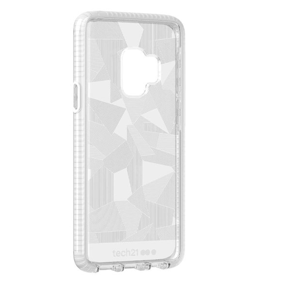 Tech21 Evo Edge for Samsung Galaxy S9 - Clear/White - Picture 2 of 4